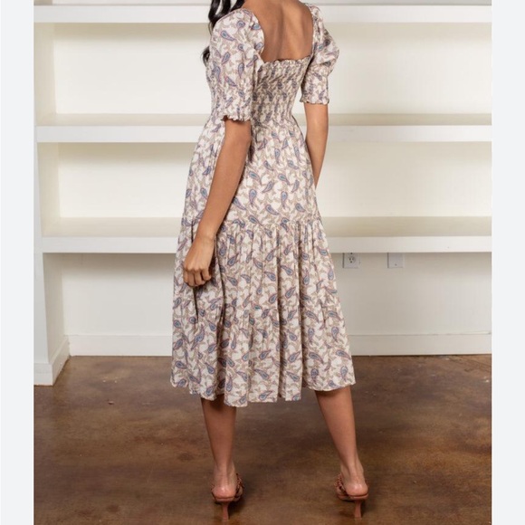 Saks Fifth Avenue Paisley dress - Picture 8 of 12